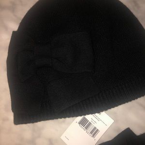 🧢🧤 NWT Kate Spade Dorothy bow hat and glove set